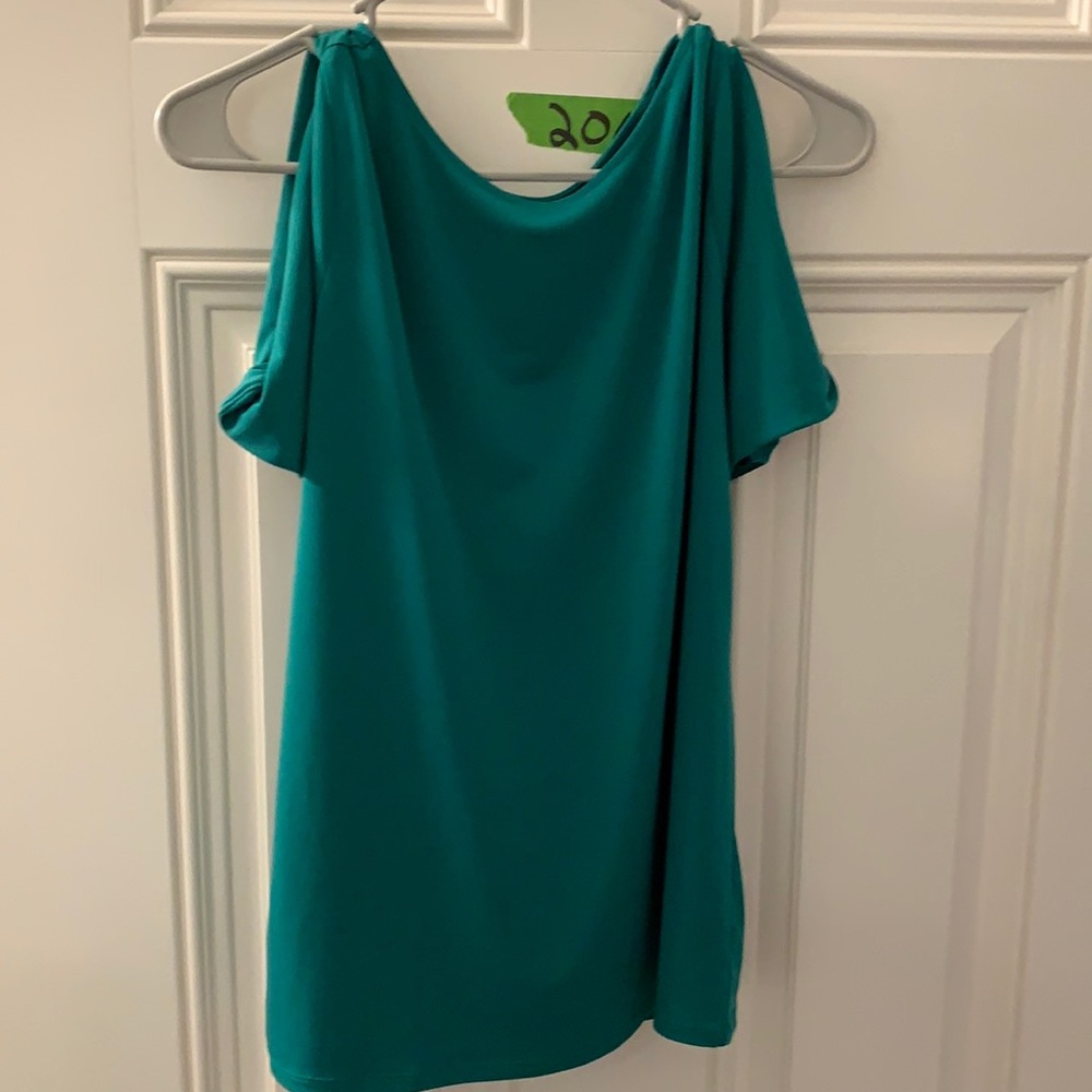 Green Ann Taylor blouse